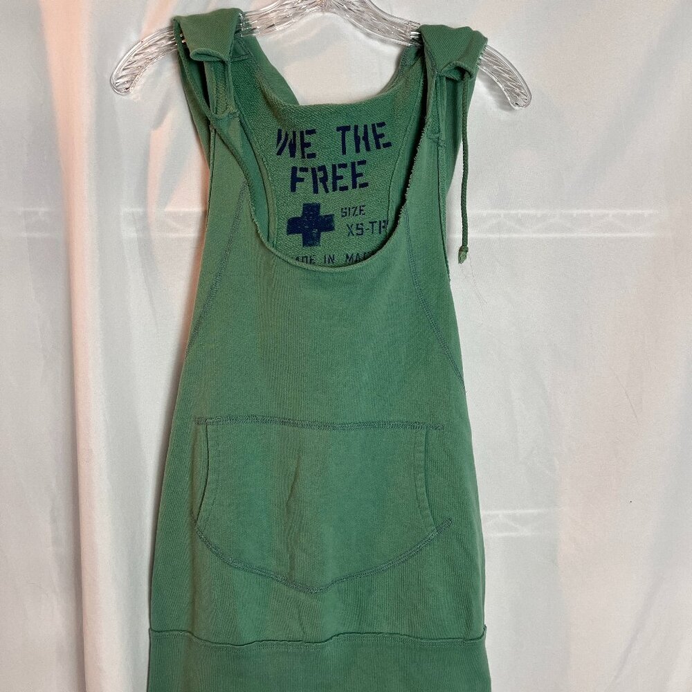 Women's Green sleeveless Hoodie We The Free Size XS